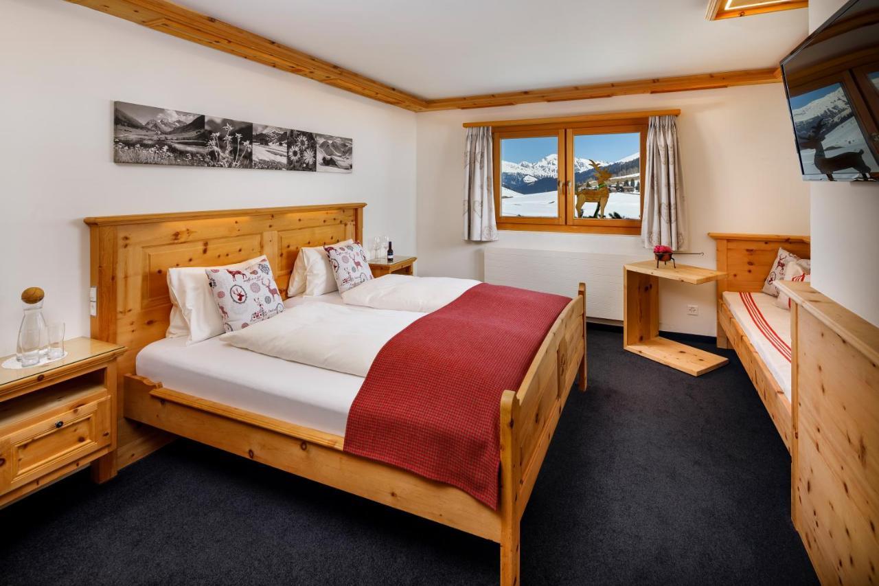 Hotel Walserhuus Sertig Sertig Doefli Bagian luar foto