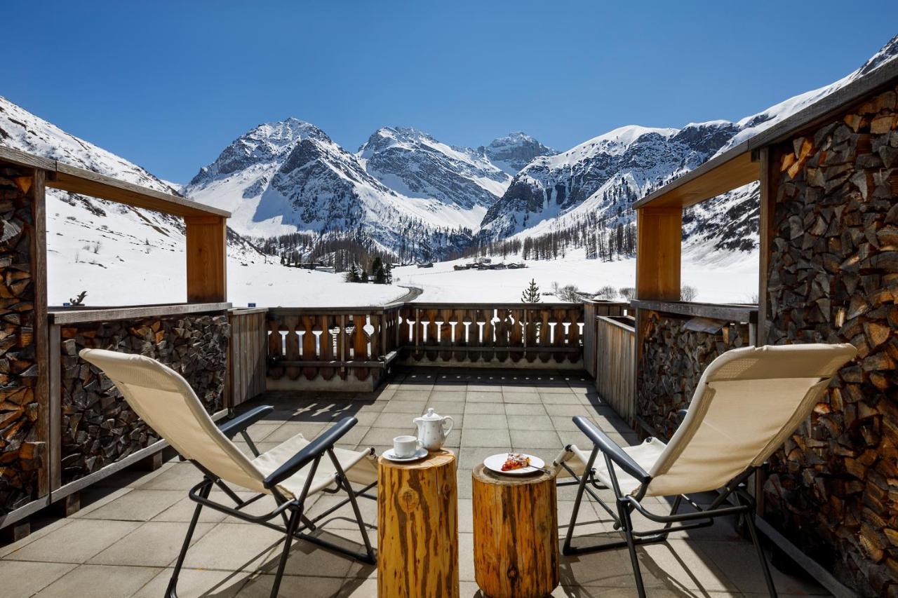 Hotel Walserhuus Sertig Sertig Doefli Bagian luar foto
