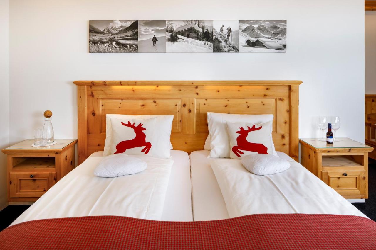 Hotel Walserhuus Sertig Sertig Doefli Bagian luar foto