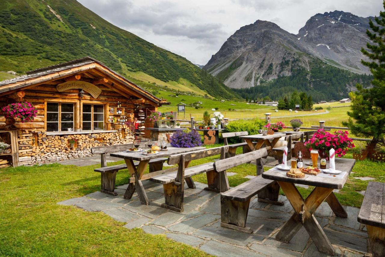 Hotel Walserhuus Sertig Sertig Doefli Bagian luar foto