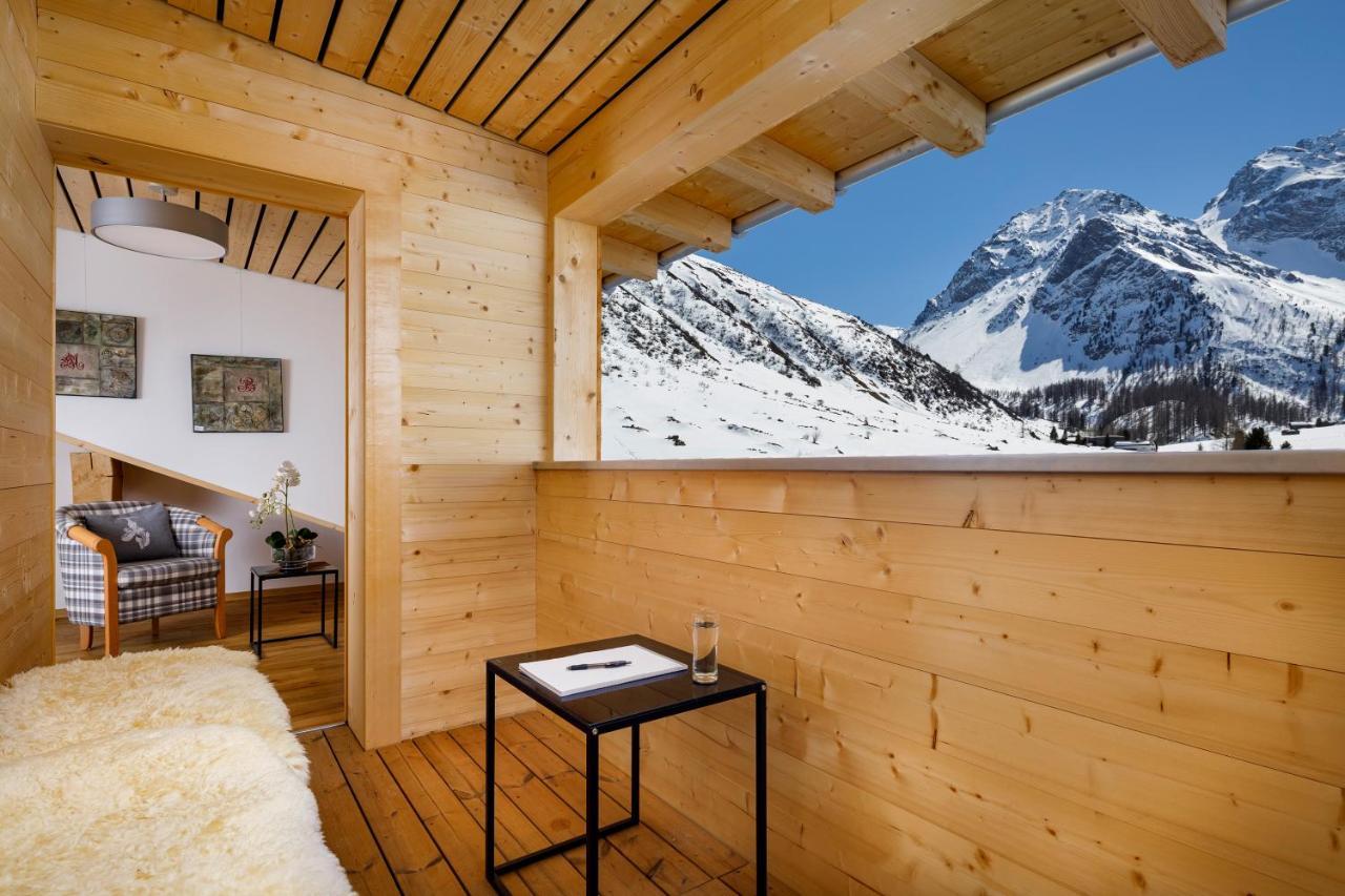 Hotel Walserhuus Sertig Sertig Doefli Bagian luar foto