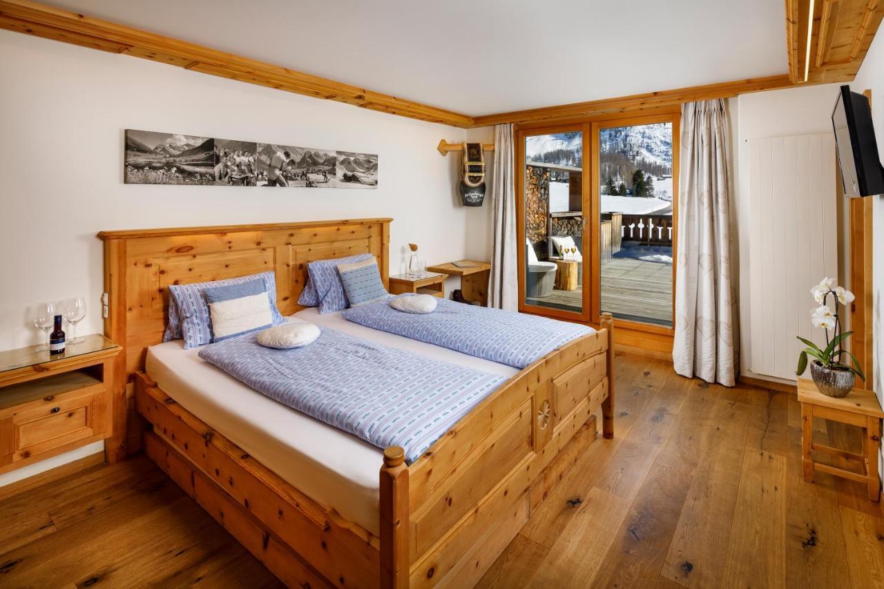 Hotel Walserhuus Sertig Sertig Doefli Bagian luar foto